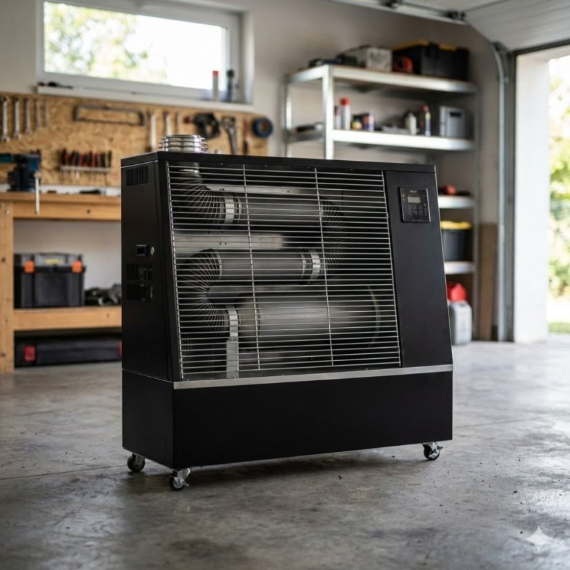 Infračervený naftový ohřívač EMLO 13 kW - WiFi