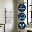 Infrapanel - koupelnový žebřík bílý s WiFi 800W