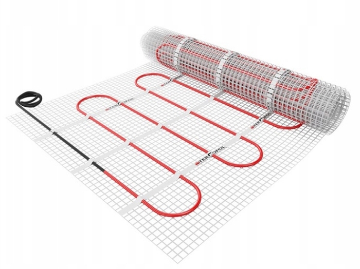 Elektrické podlahové topení pod dlažbu (topné rohože)