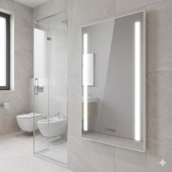 Infrapanel se zrcadlem a vestavěným LED osvětlením 400W - WiFi