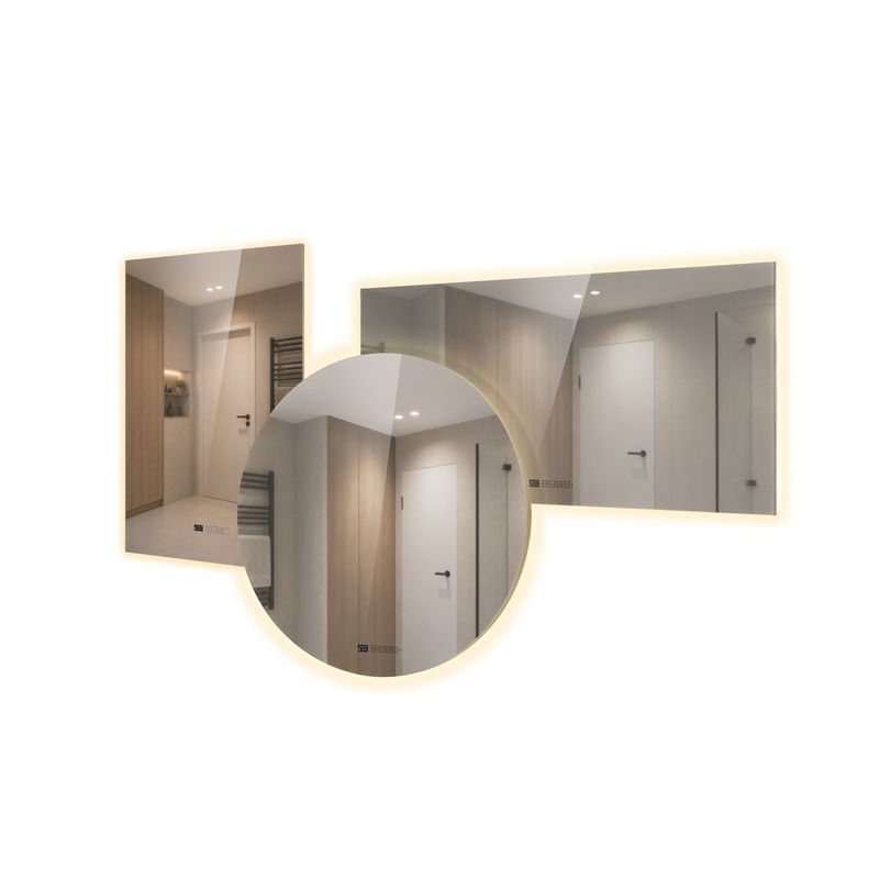 Topné zrcadlo TERMOFOL LG600-B 600 W s LED a Wi-Fi