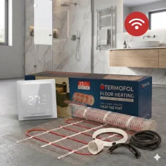 Topná rohož s termostatem TF - H6 - WiFi  (instalační set)