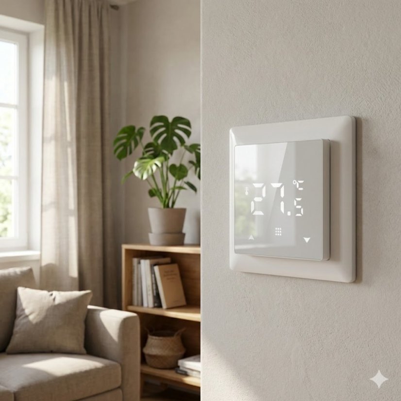 Dotykový pokojový termostat TF-H6 IP31