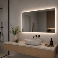 Topné zrcadlo TERMOFOL LG600-B 600 W s LED a Wi-Fi