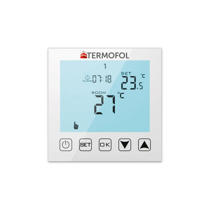 Termostaty - Barva rámu termostatu - Bílá
