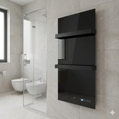 Infrapanel - koupelnový žebřík bílý s WiFi 800W