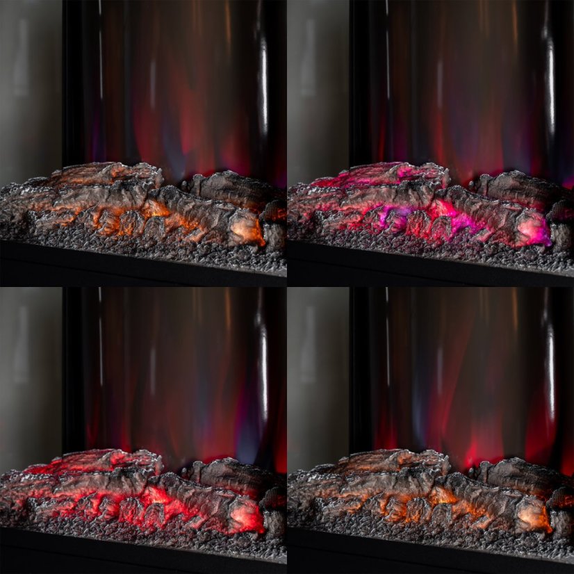 Elektrický krb Termofol LED-EF-1327-10 (Výkon ohřevu 900 - 1800W)