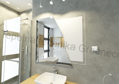Topná fólie pod zrcadlo 70x90cm 108W (Rozměr 70x90 cm)