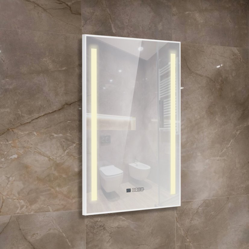 Infrapanel se zrcadlem a vestavěným LED osvětlením 400W - WiFi