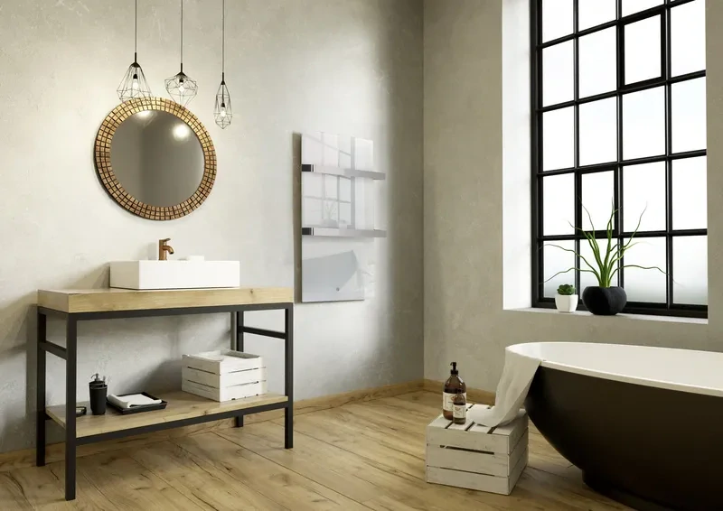 Infrapanel - koupelnový žebřík s WiFi - TF-LB400 - Barva: Bílá