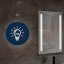 Infrapanel se zrcadlem a vestavěným LED osvětlením 400W - WiFi