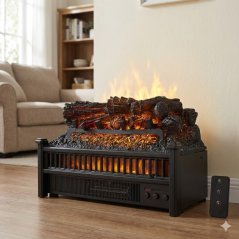 Elektrická krbová vložka Termofol TF-EF-1400 (S funkcí ohřevu)