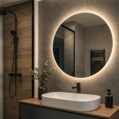 Topné zrcadlo TERMOFOL LG420-B 420 W s LED a Wi-Fi