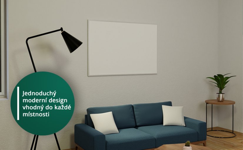 Infrapanel Ecowelle P-600 W bílý