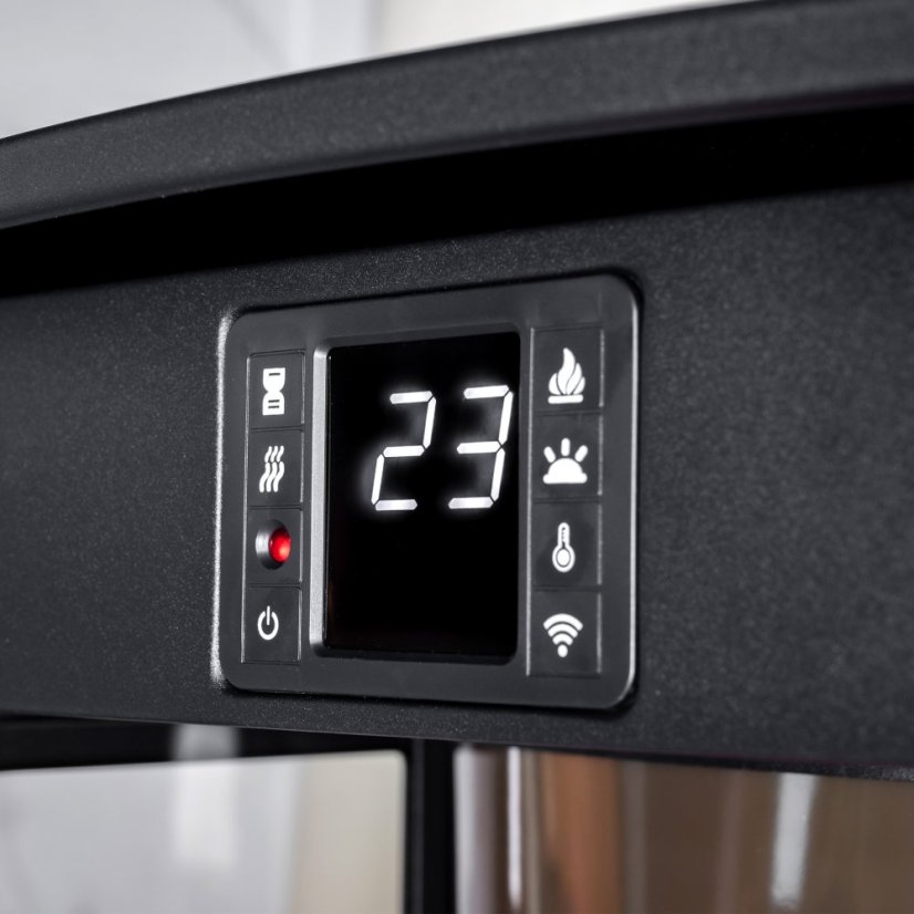 Elektrický krb Termofol LED-EF-1327-10 (Výkon ohřevu 900 - 1800W)