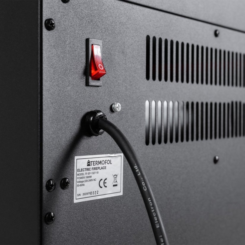 Elektrický krb Termofol LED-EF-1327-10 (Výkon ohřevu 900 - 1800W)