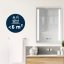 Infrapanel se zrcadlem a vestavěným LED osvětlením 400W - WiFi