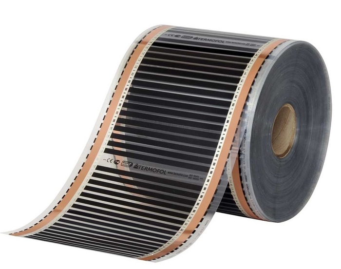 Uhlíková fólie TF-3025TT šířka 0,25m (Výkon 20W/1bm - Cena za běžný metr!)