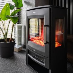 Elektrický krb Termofol LED-EF-1327-10 (Výkon ohřevu 900 - 1800W)